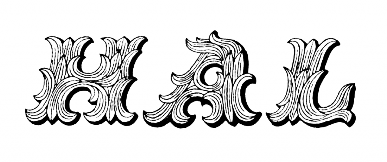 HAL Typefaces – Trials