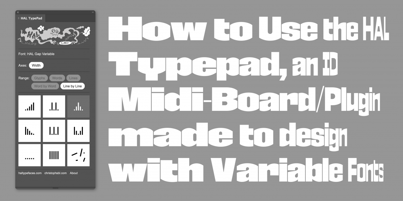 HAL Typefaces