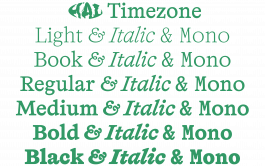 HAL Typefaces